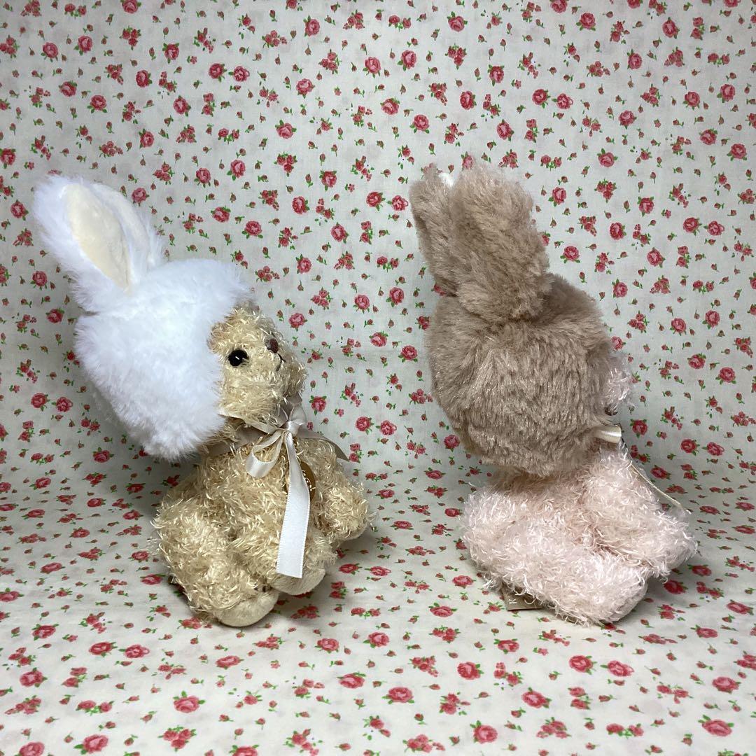 【未使用】はしのくるみ　アフタヌーンティー　テディベア　限定品　レア　2点セット