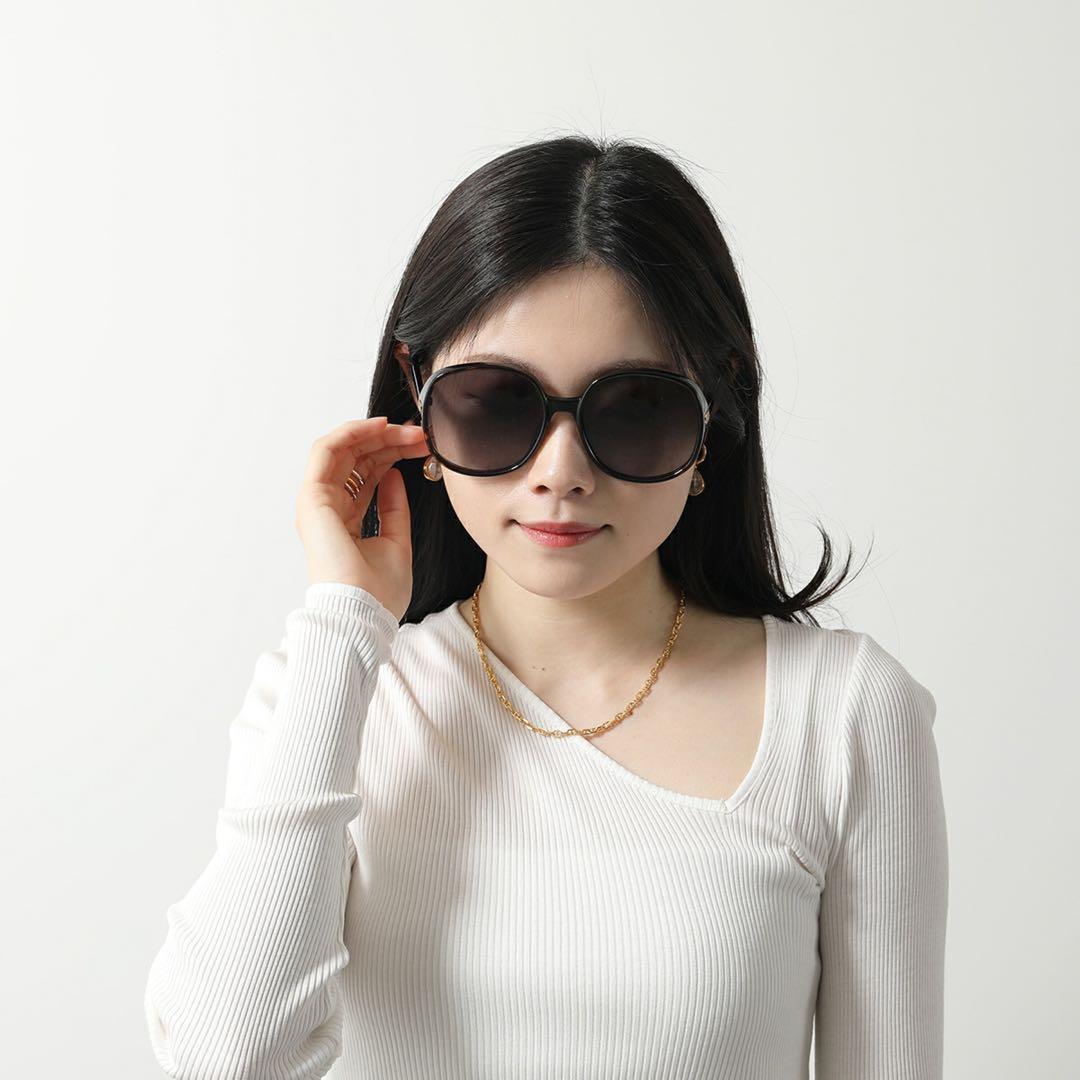 【未使用品】Dior サングラス　箱,付属品付き　オーバル型