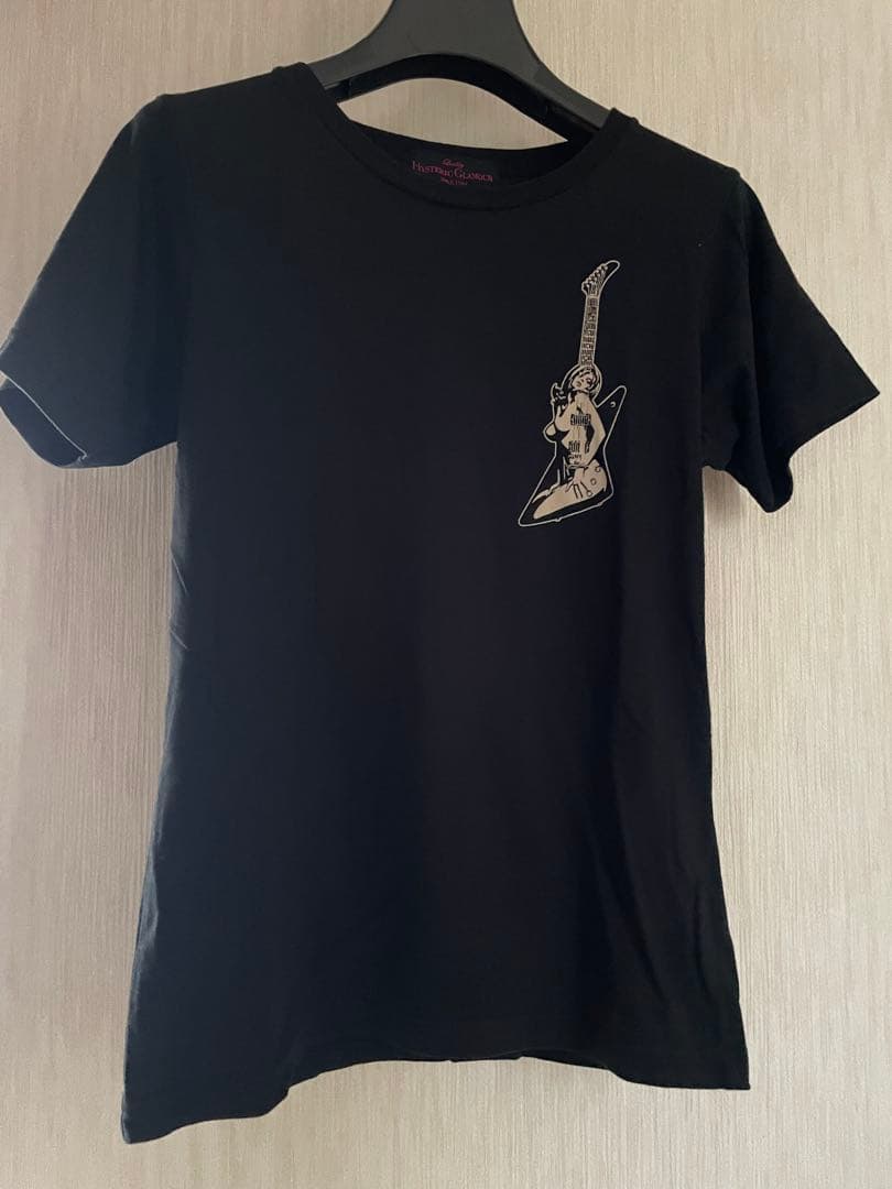 HYSTERIC GLAMOUR ヒステリックグラマー半袖Tシャツ ギターガール