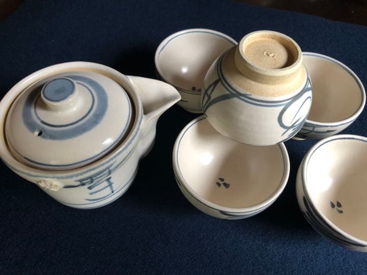 希少品　無形文化財保持者　中島正雄 作　茶器「雪月花」六点