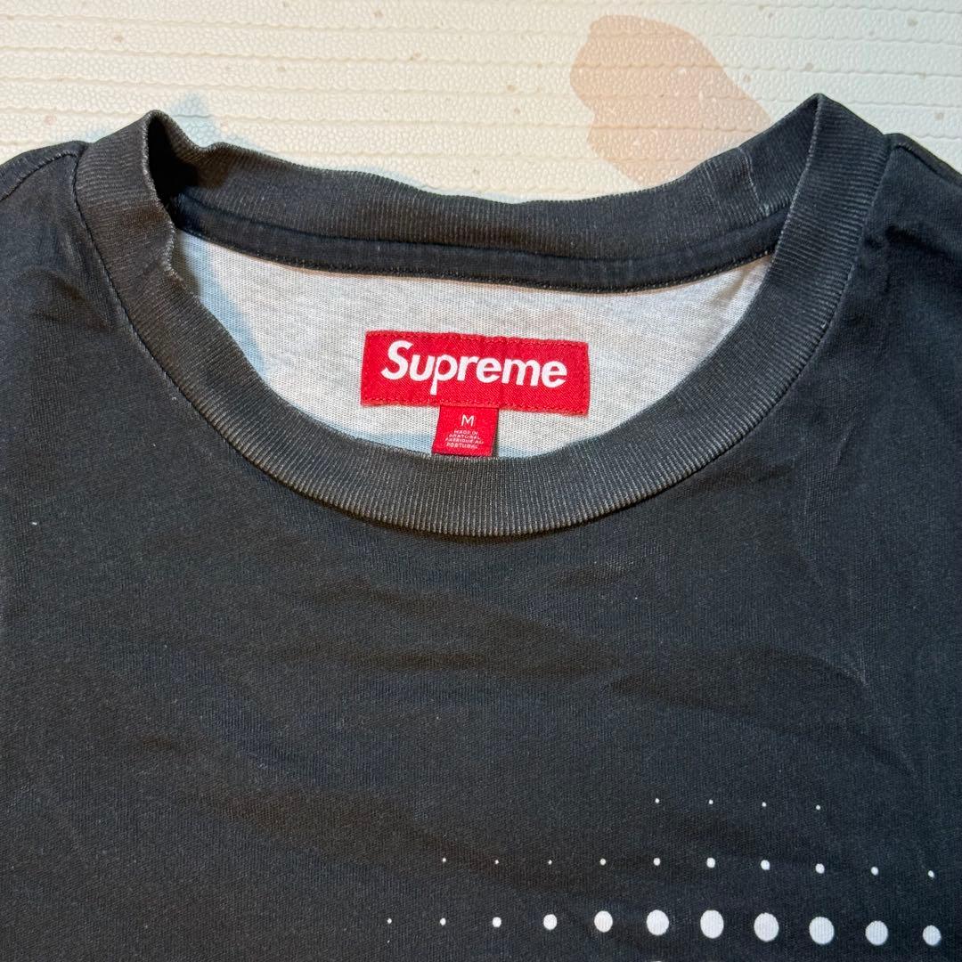 Supreme ドットプリント Tシャツ M ブラック