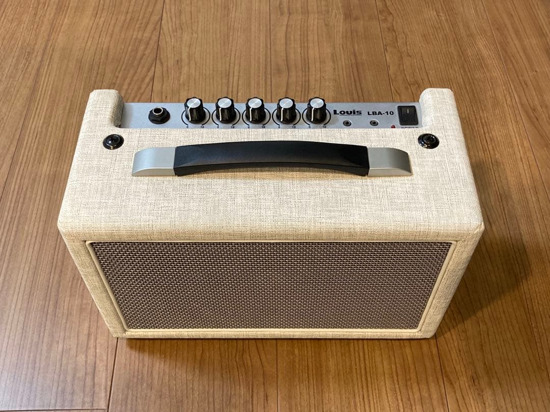 Louis LBA-10 Milkey White ベースアンプ 10W