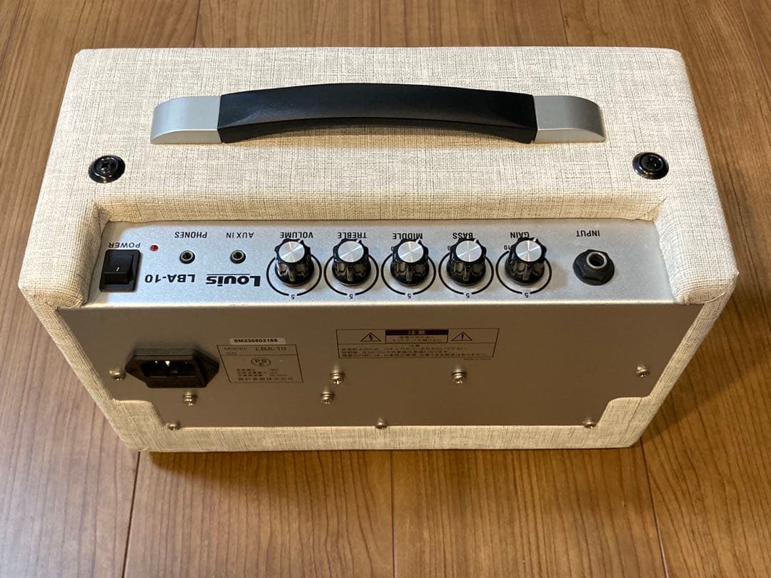 Louis LBA-10 Milkey White ベースアンプ 10W