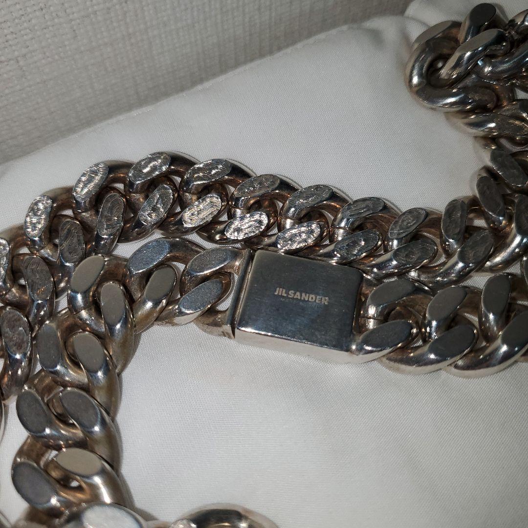 ！週末セール！JIL SANDER シルバー チェーン ネックレス ジルサンダー