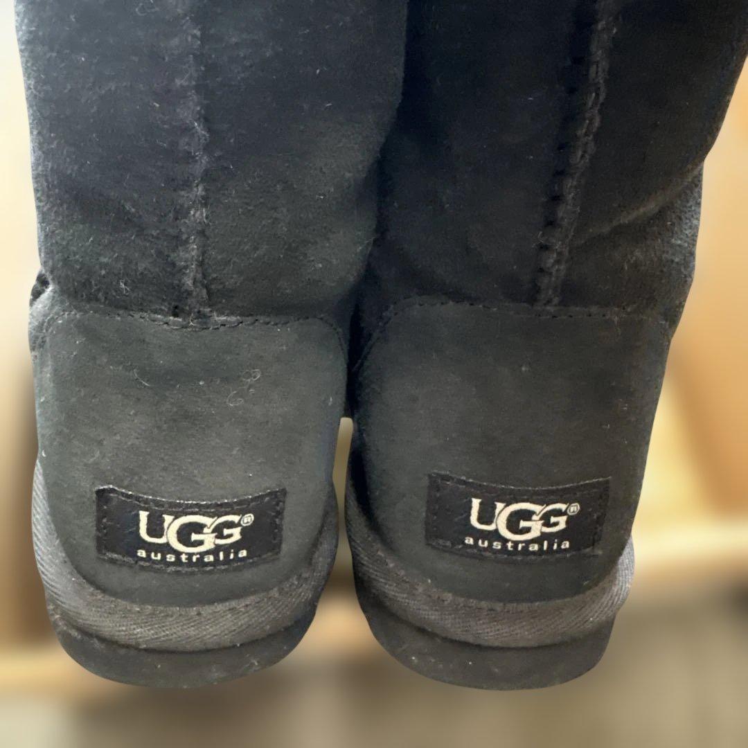 UGG W CLASSIC SHORT ブラック7