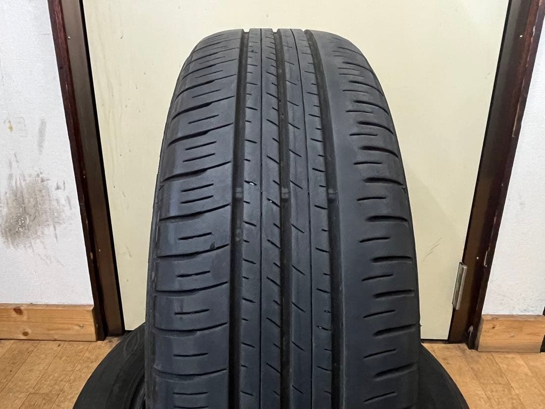 期2019年製 ダンロップ中古夏タイヤ 185/60R15 4本セット アクア等