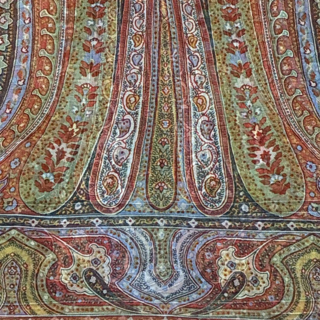 新品・未使用品★ETRO エトロ シルク100% 大判ストール スカーフ