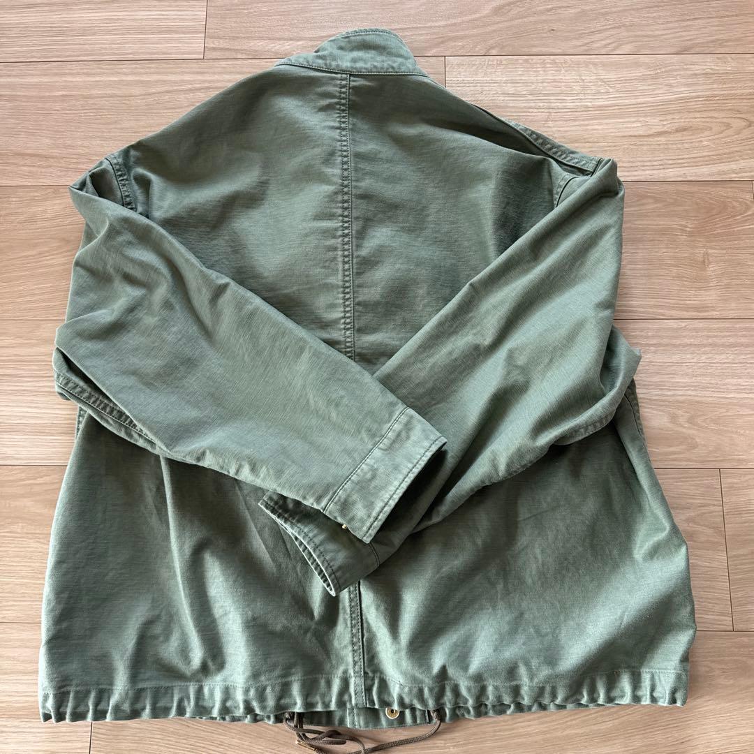 【美品】エリオポール　ミリタリーショートブルゾン
