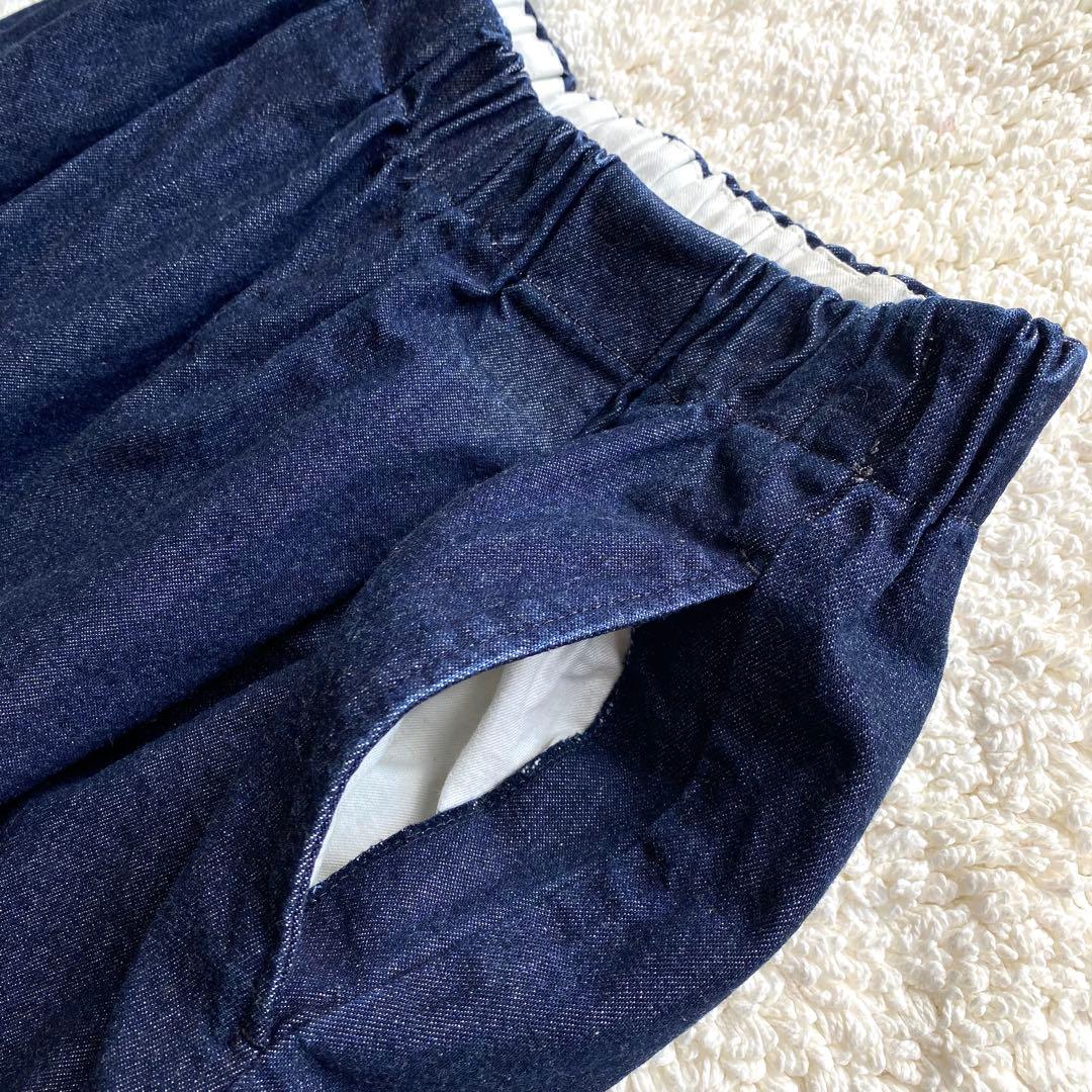 かぐれ　デニムクロップドパンツ　◆美品◆ 人気　定番