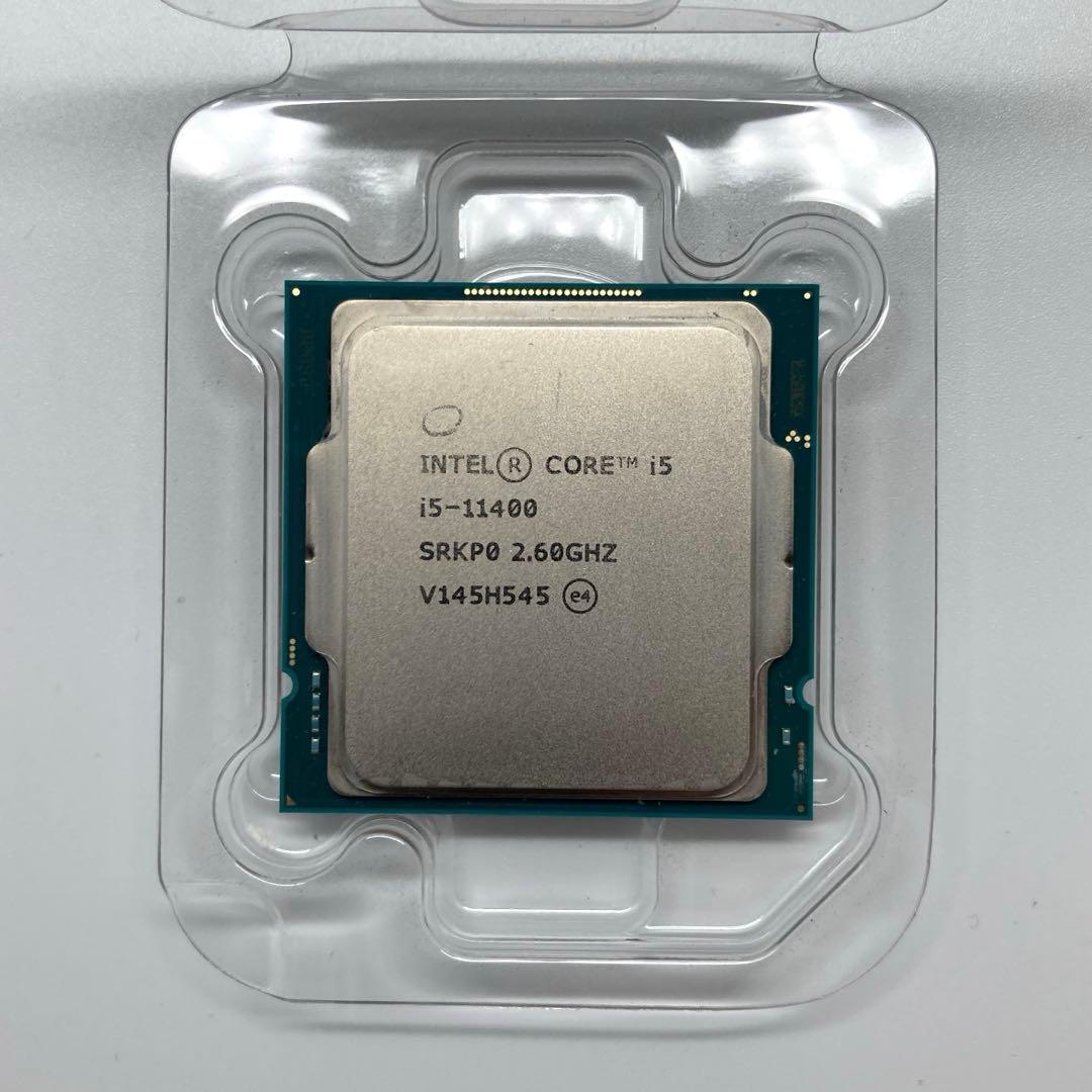 【動作確認済み】CPU intel core i5-11400