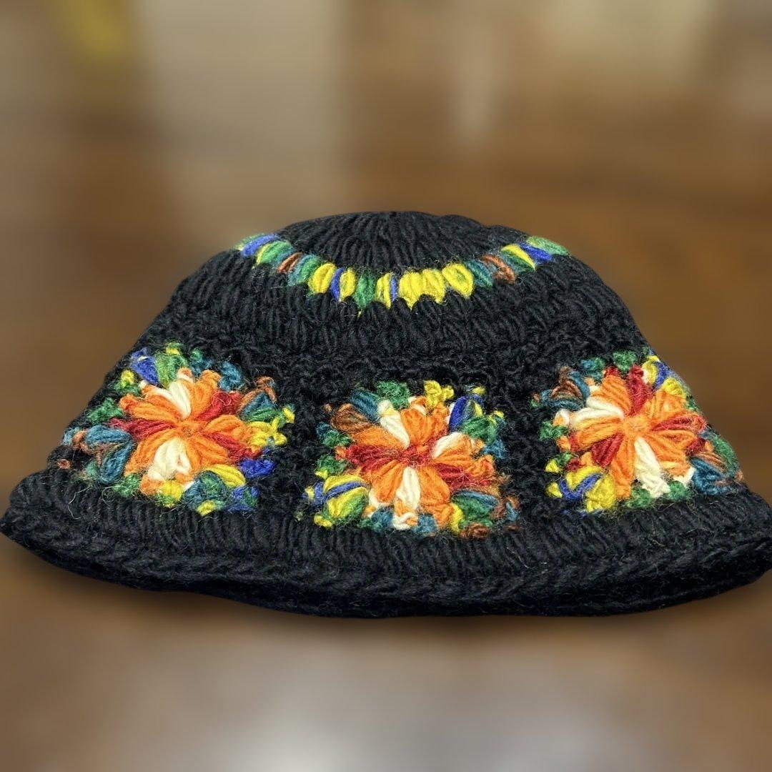 帽子 Supreme Crochet Beanie \"BLACK\"