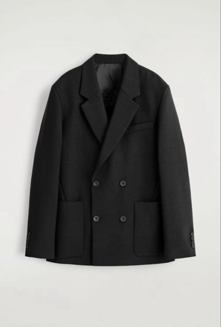 【極美品】【COS】UNSTRUCTURED WOOL-BLEND BLAZER