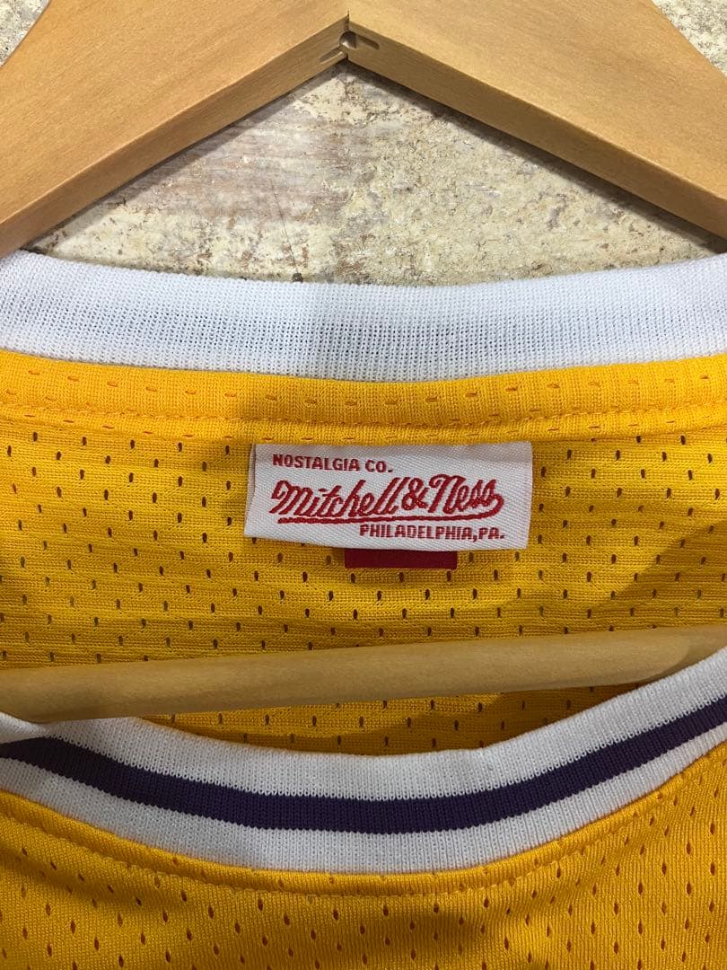 Mitchell&Ness nba Lakersユニフォーム L 60周年