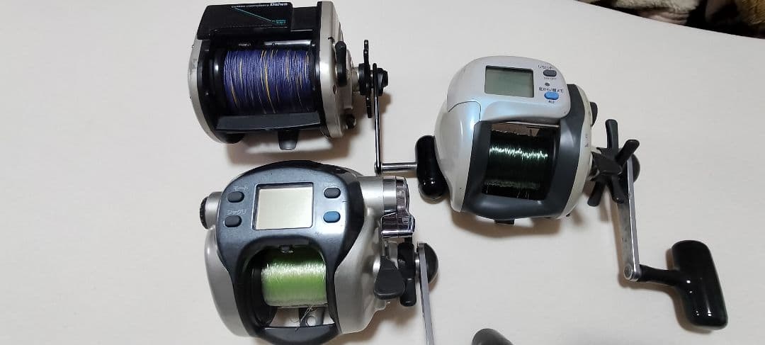 ベイトリール　3個　ジャンク品