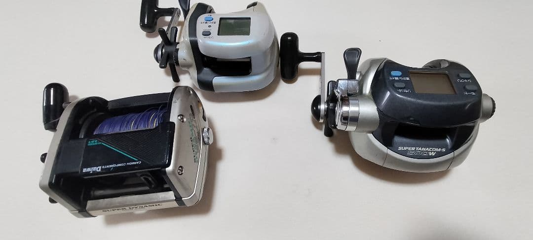 ベイトリール　3個　ジャンク品
