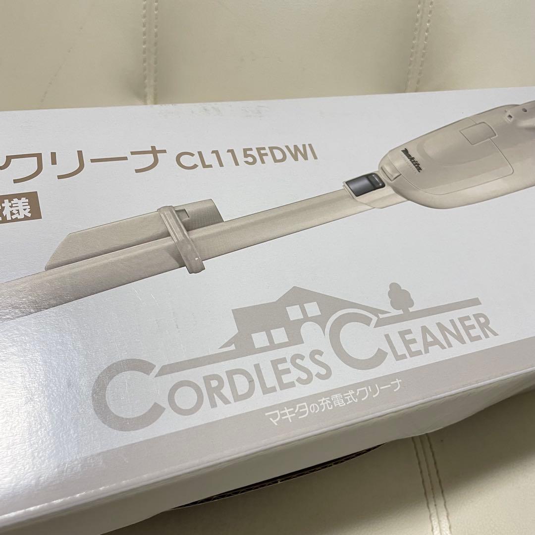 マキタ コードレスクリーナー CL115FDWI 掃除機 紙パック 充電式