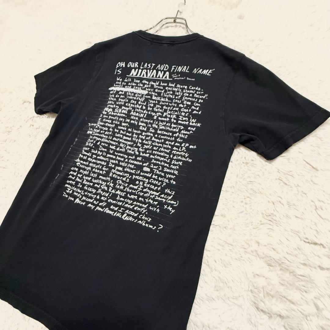 ヒステリックグラマー カートコバーン Tシャツ 両面プリント M ブラック