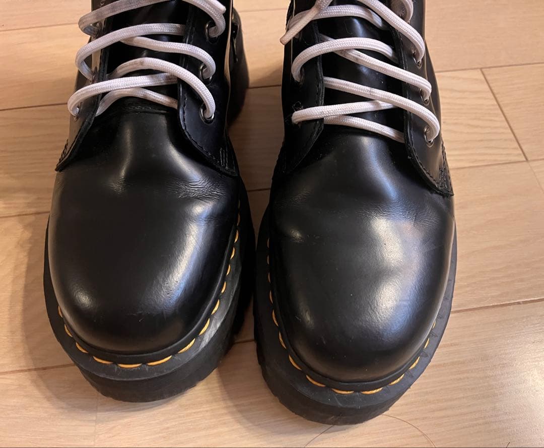 【Dr. Martens】Jadon ブラックブーツ UK7 8ホール