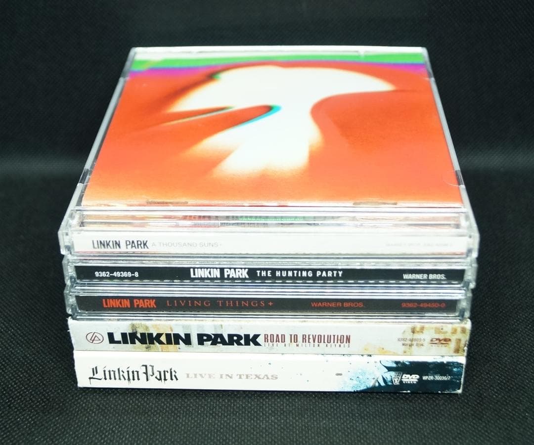 【中古CD+DVD】リンキン・パーク「CD+ライヴDVD 5作セット」含限定盤