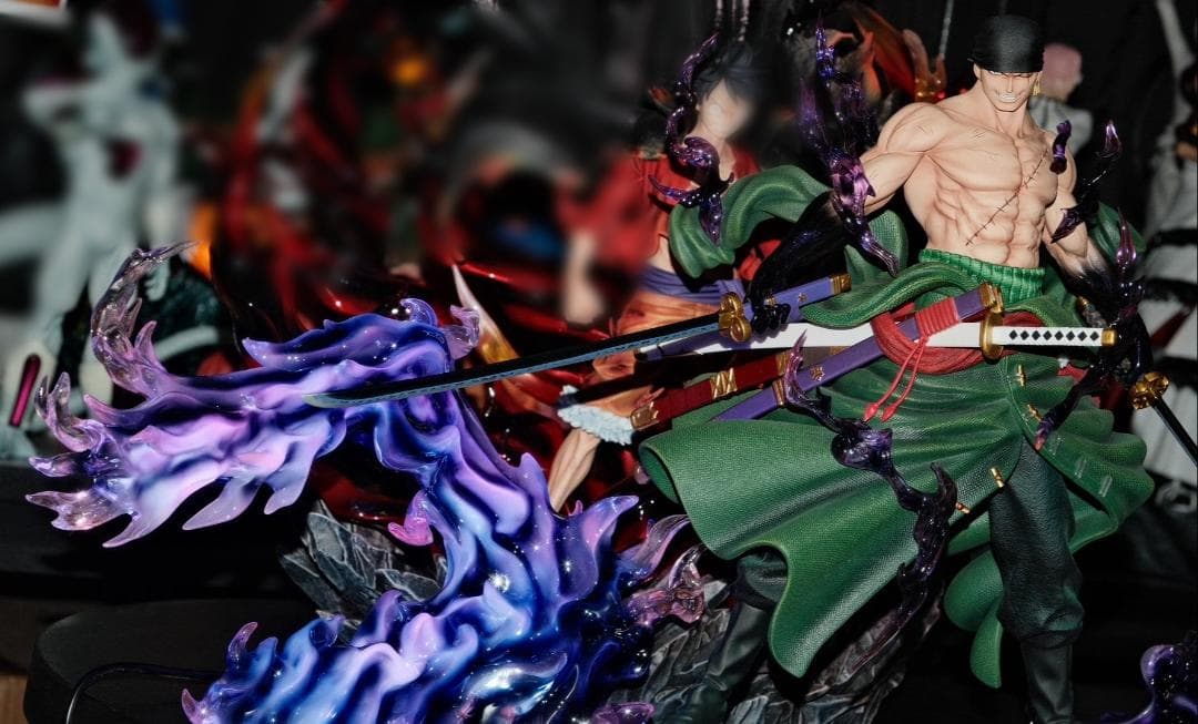 ワンピース 閻魔 ロロノア・ゾロ フィギュア ガレージキット 塗装済み完成品