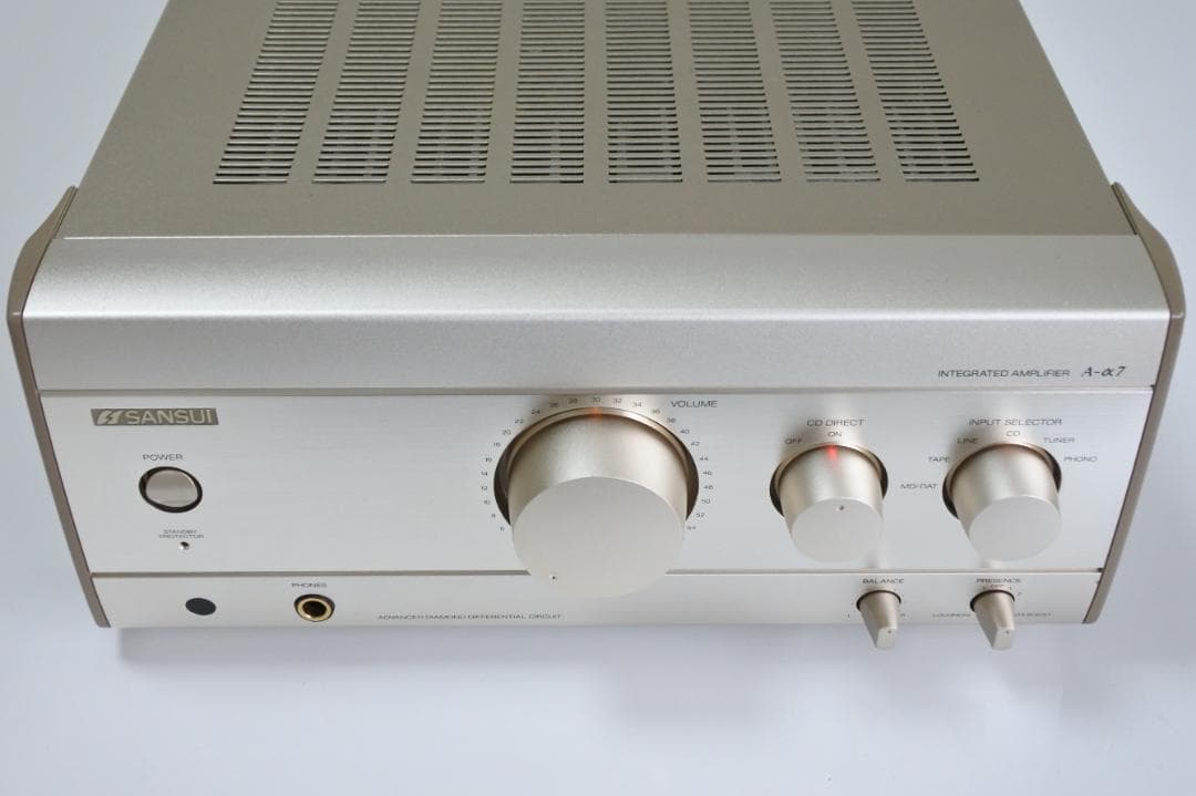 SANSUI A-α7　インテグレーテッドアンプ　オーバーホール製品　正常動作品