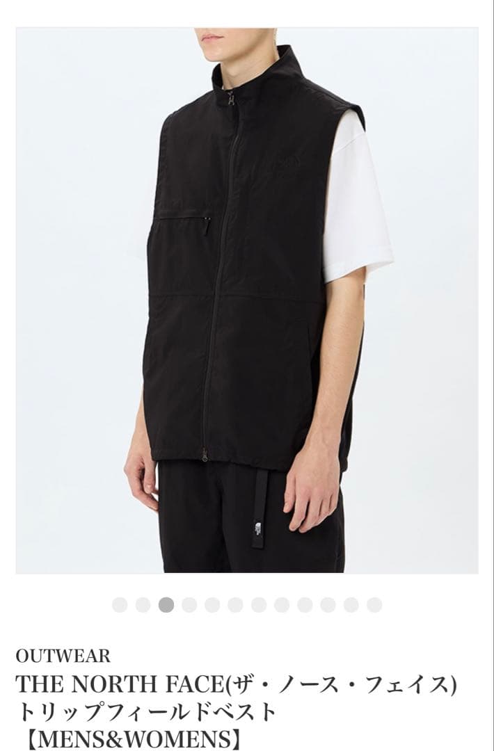 メ*ノ様 THE NORTH FACE TRIP FIELD VEST (ユニセ