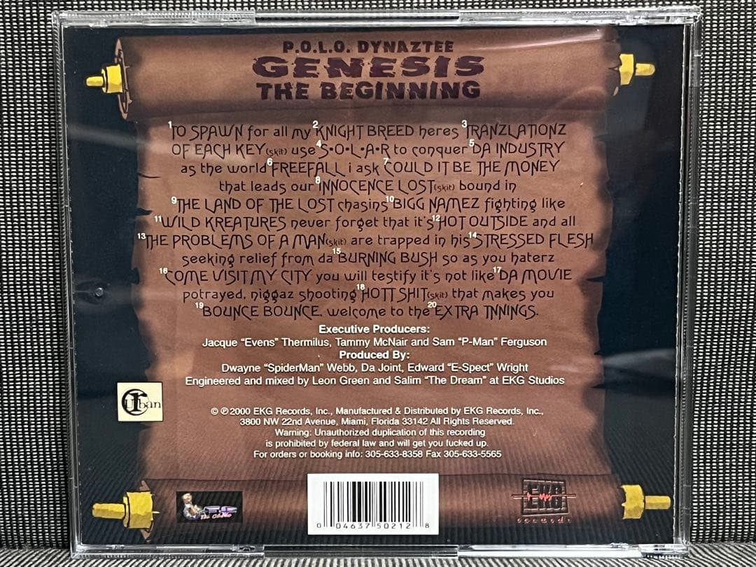 【P.O.L.O. DYNAZTEE】【GENESIS THE】【G-Rap】