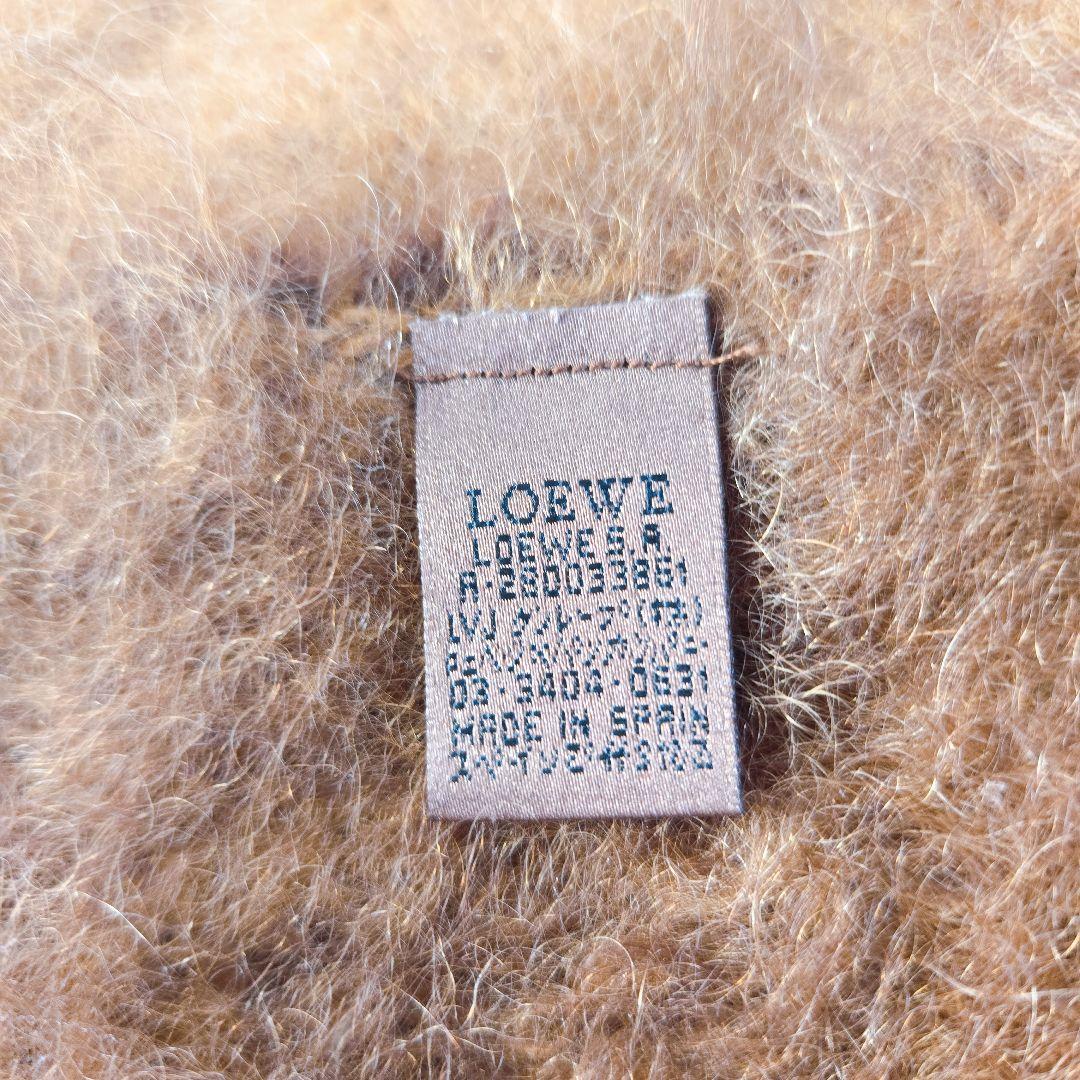 LOEWE　ロエベ　モヘヤ　マフラー