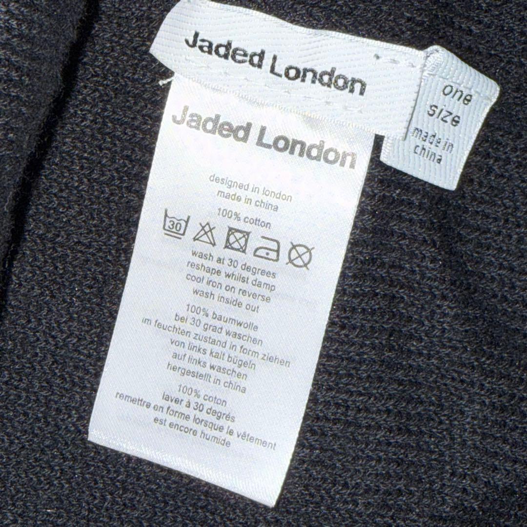 [美品]Jaded London エルギンバックル ビーニー ブラック y2k