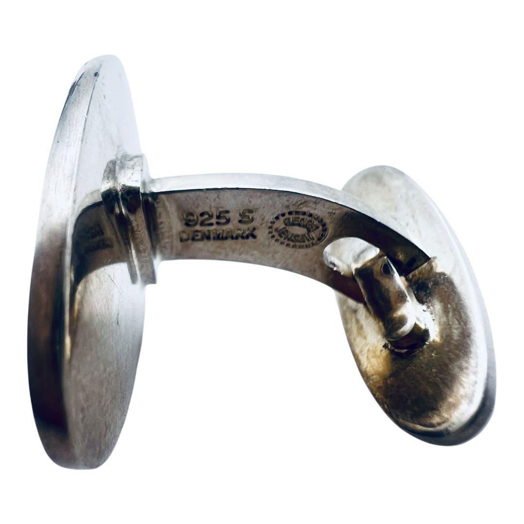 美品　ジョージジェンセン　75A カフリンクス　カフス　シルバー