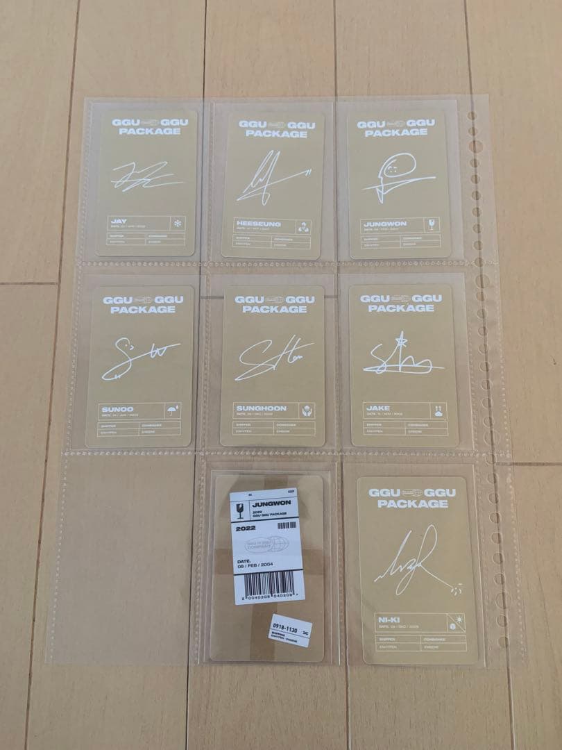 ENHYPEN 2022 GGU GGU PACKAGE ククパケ ジョンウォン