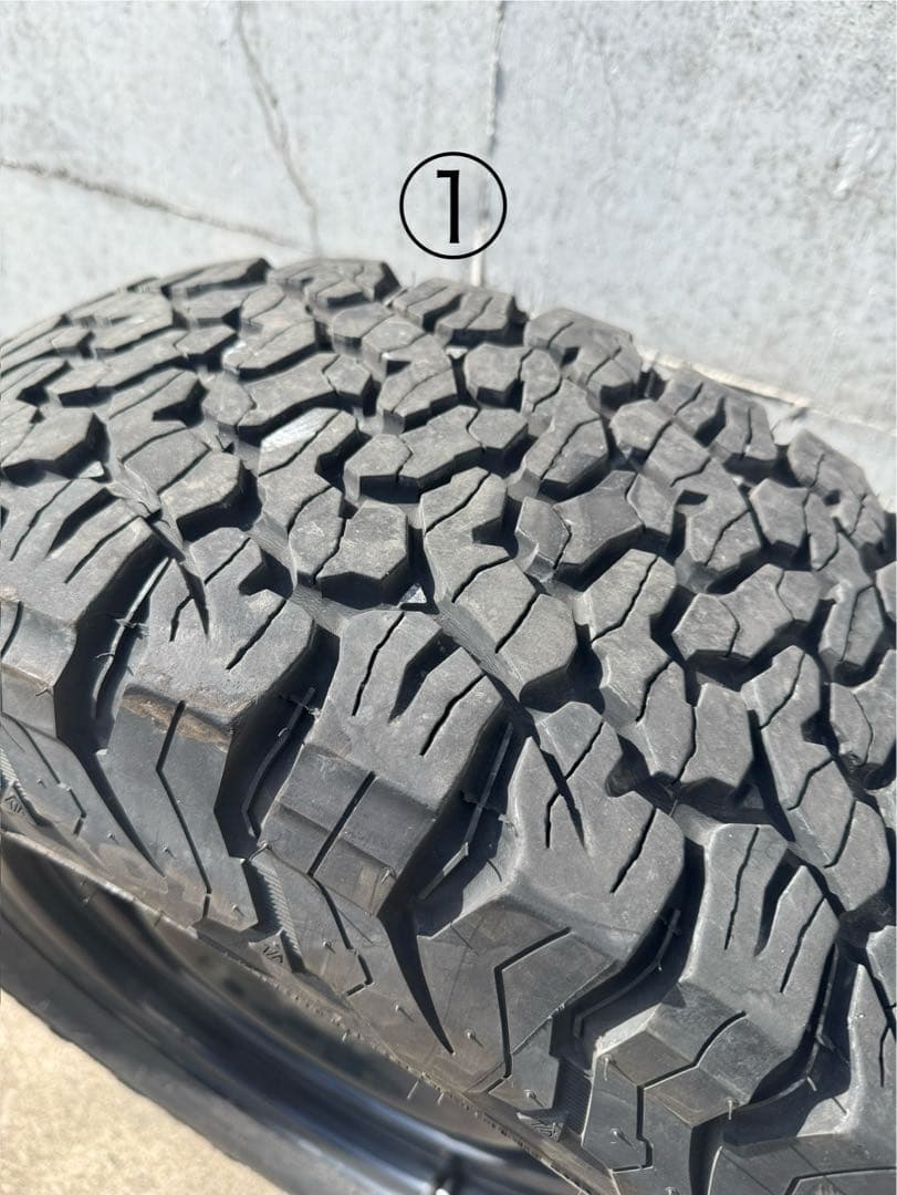 FJクルーザー　タイヤセット　BFグットリッチKO2 265/70/R17