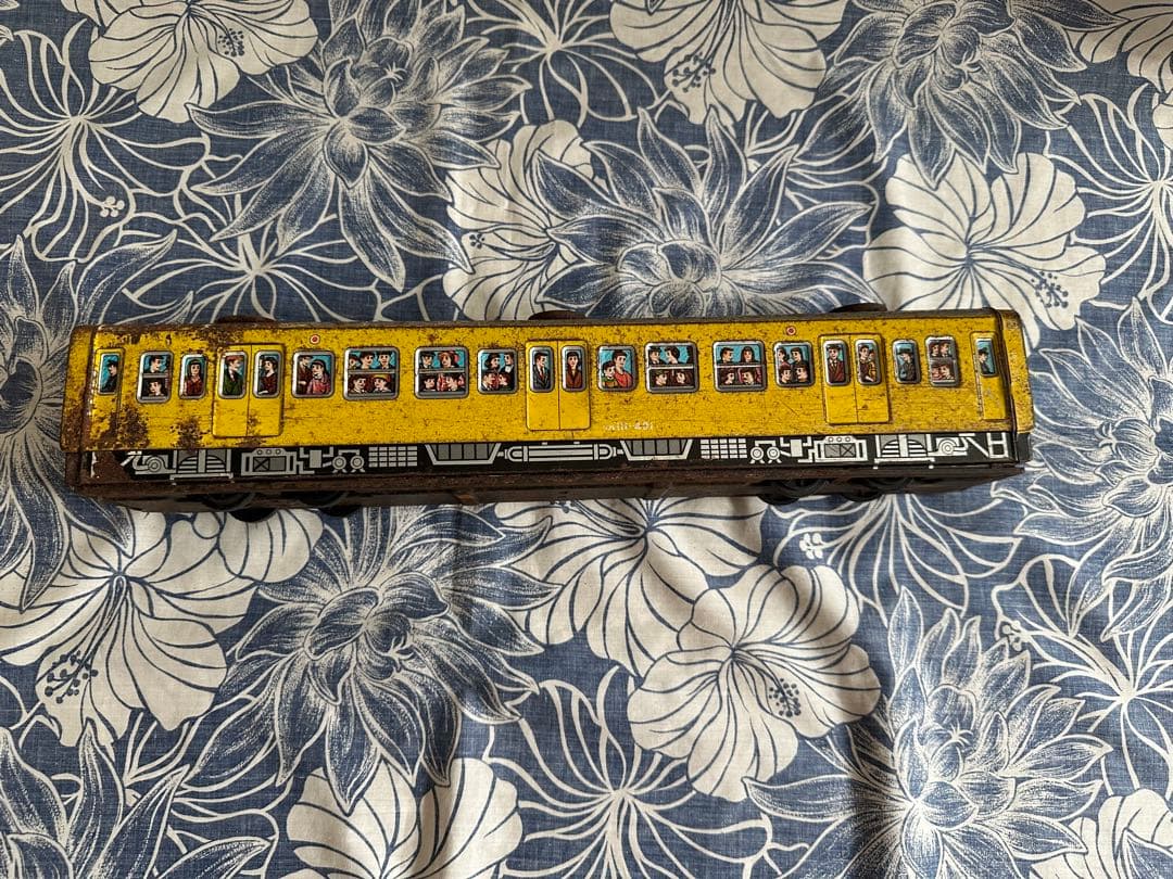 イチコー　ブリキ　昭和玩具　鉄道の日