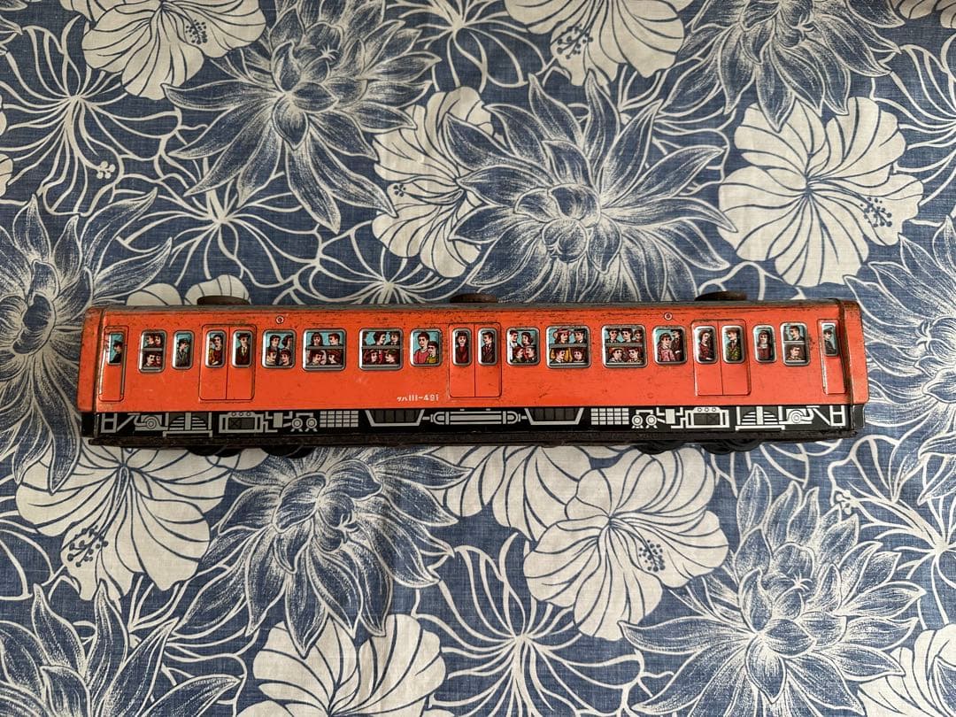 イチコー　ブリキ　昭和玩具　鉄道の日