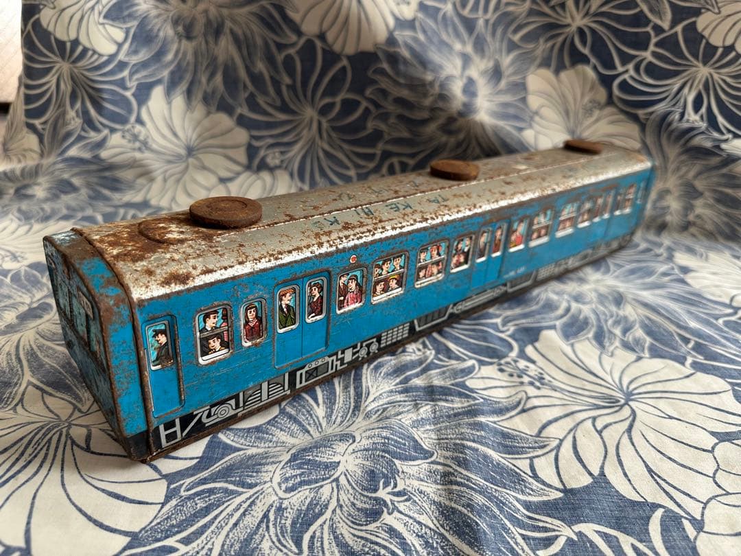 イチコー　ブリキ　昭和玩具　鉄道の日
