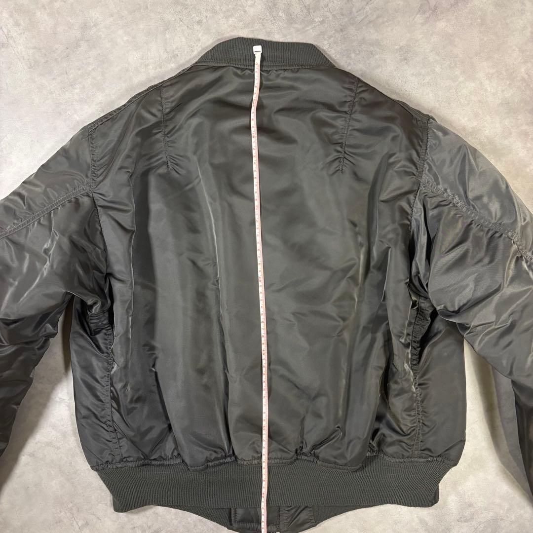 USA製 ALPHA アルファ MA-1 flight jacket L