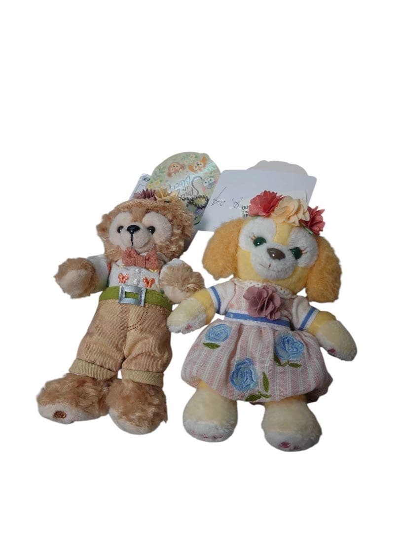 ダッフィー ほか ぬいぐるみバッジ まとめ売り スプリングインブルーム等