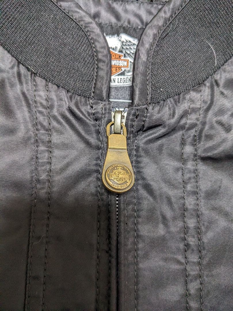 Harley Davidson 110周年記念 ナイロン ジャケット MA-1