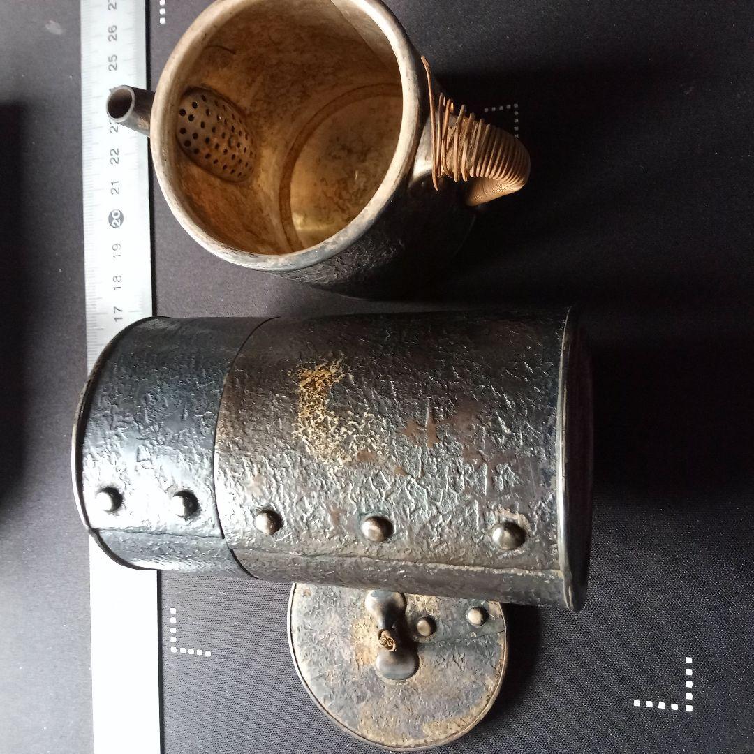 ⁡*⁡様 銀製煎茶道具☆コーヒー紅茶にも★時代モノ