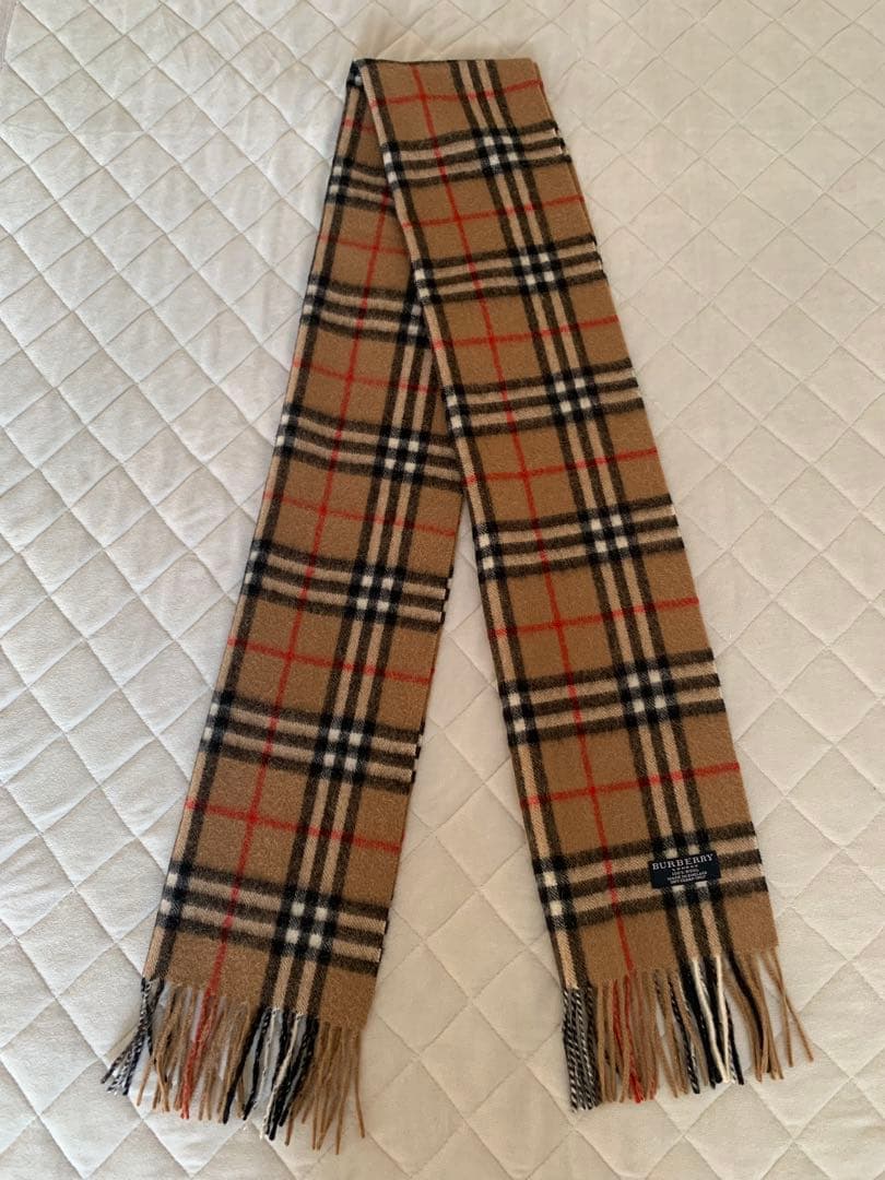 BURBERRY LONDON バーバリーマフラー 美品