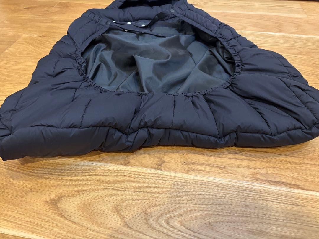 【週末SALE】ノースフェイス ベビーシェルブランケット　ブラック