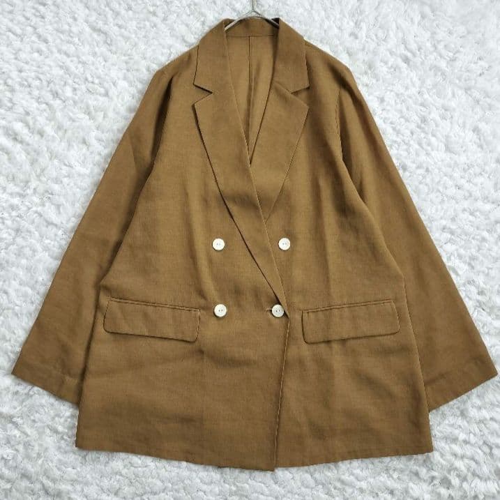 LOUNGEDRESS ラウンジドレス【洗える】 リネンライクシアージャケット