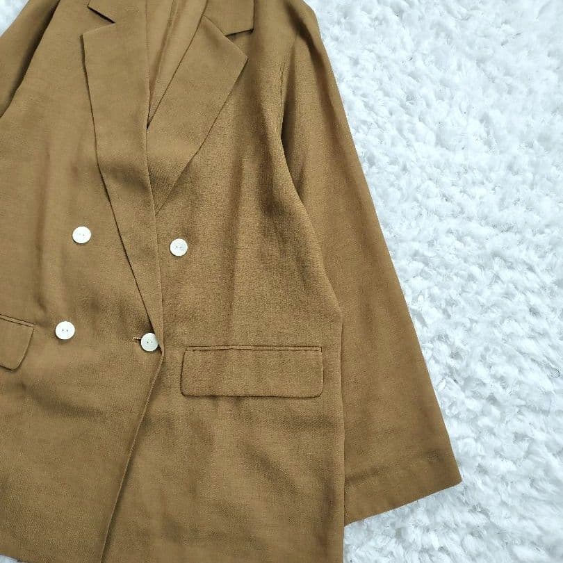 LOUNGEDRESS ラウンジドレス【洗える】 リネンライクシアージャケット