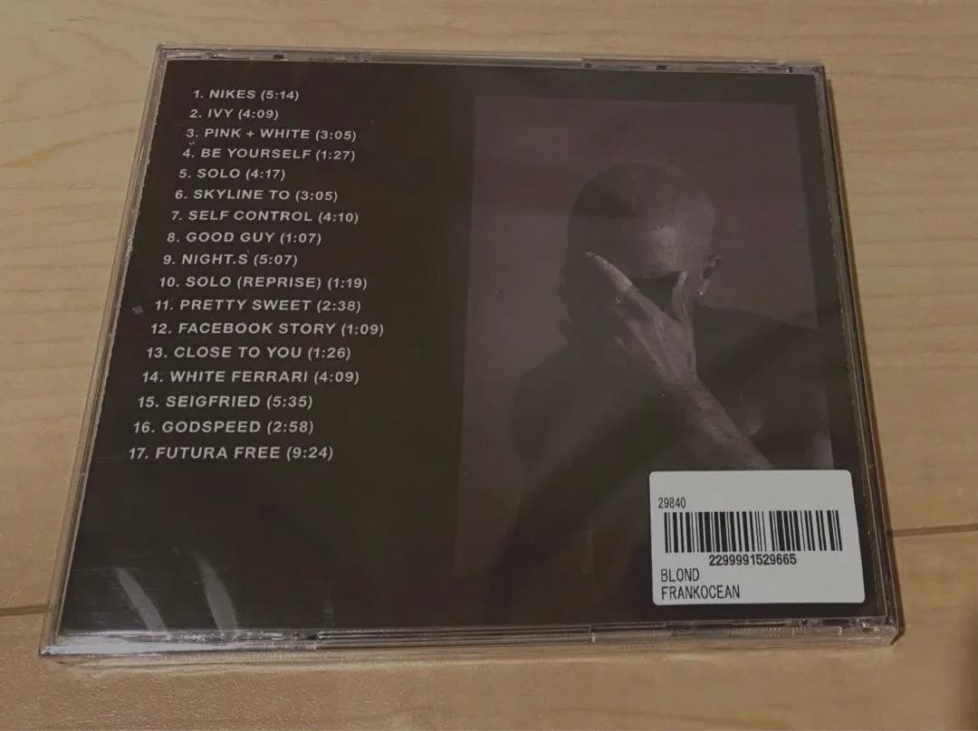 【新品未開封】blond CDフランク・オーシャンFrank Ocean