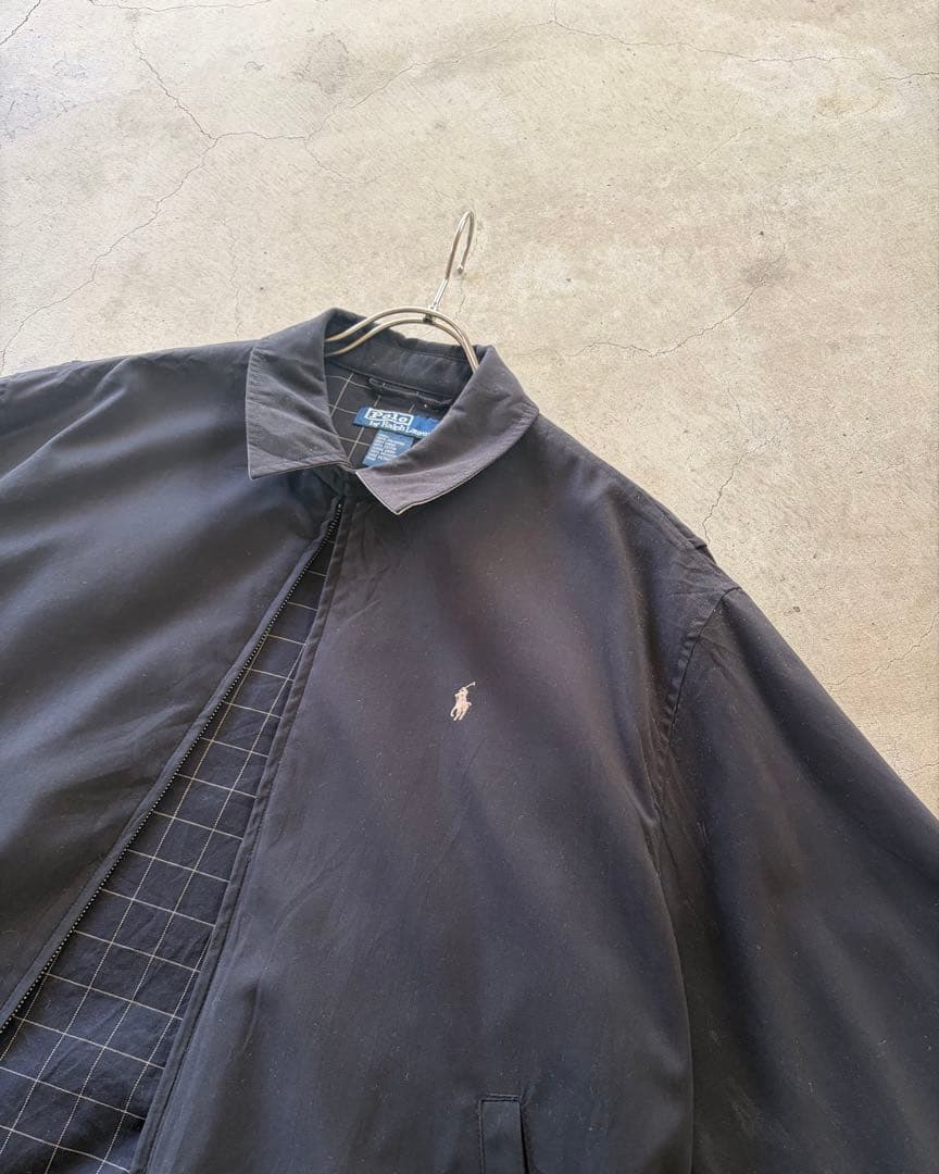 90's polo by ralph lauren スウィングトップ ブラック