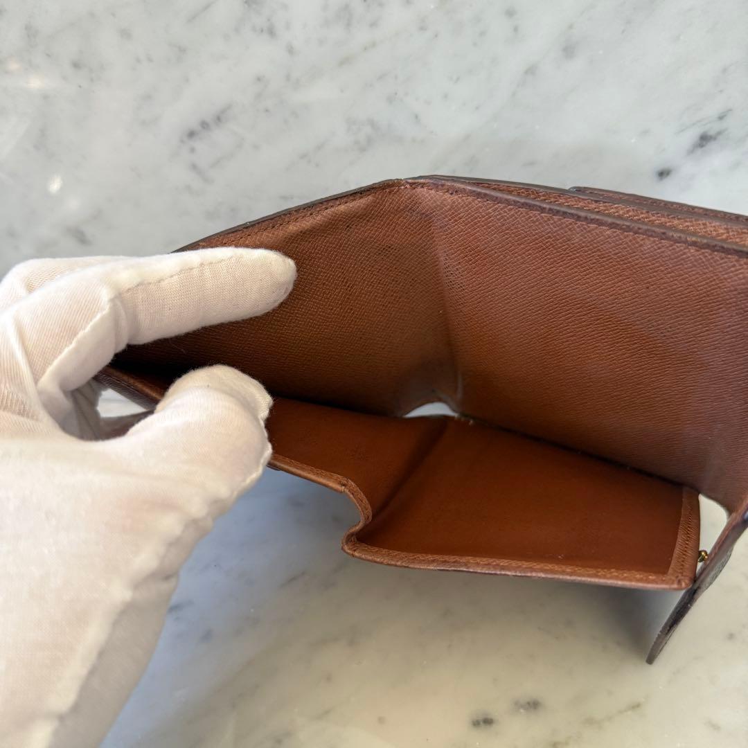 LOUIS VUITTON ルイヴィトン 三つ折り財布 モノグラム コンパクト
