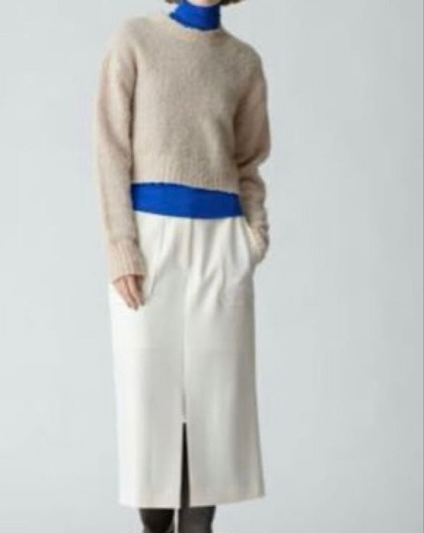 【美品】アルアバイルエスウールタイトSK ￥24,200 オフホワイト