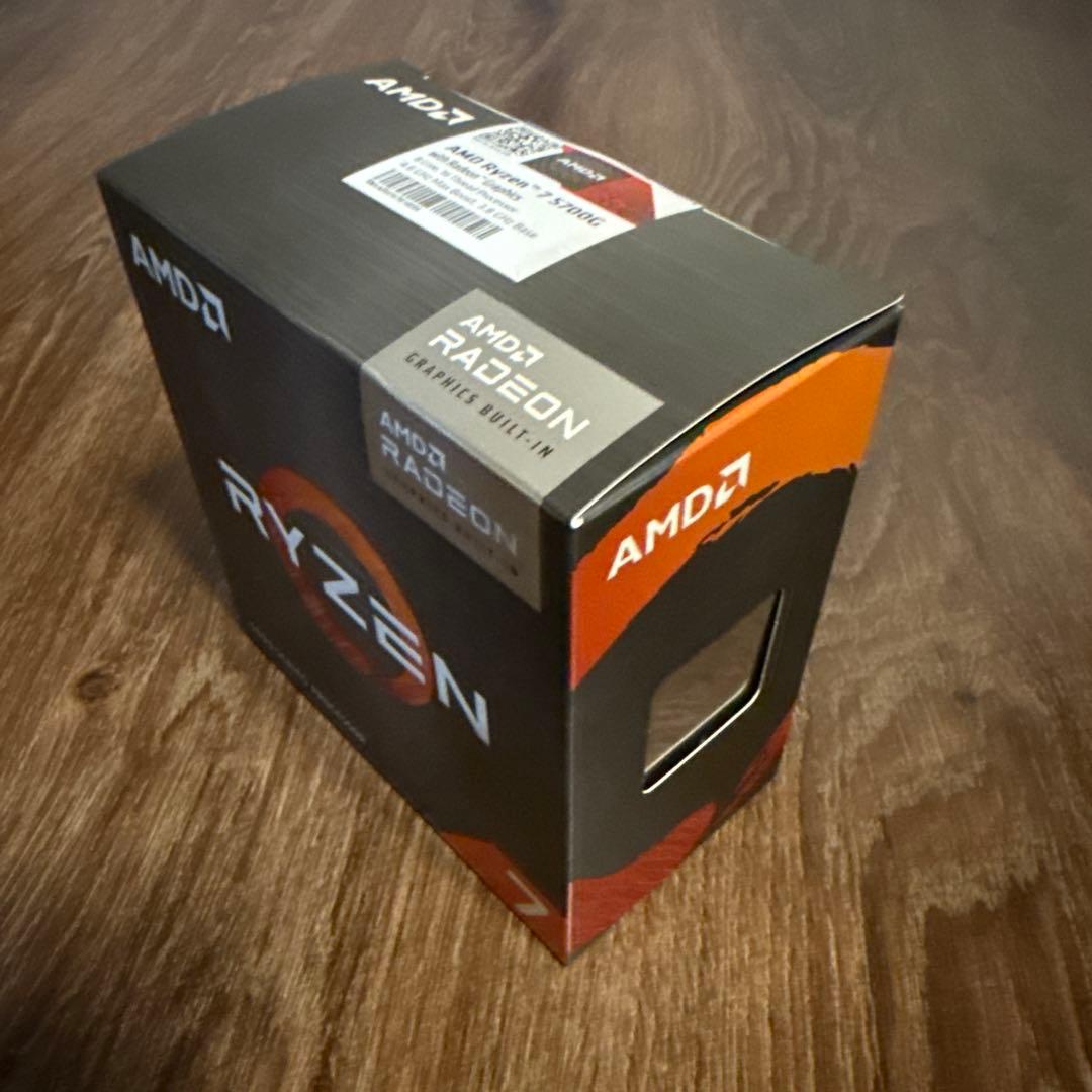 【美品・国内正規品】AMD Ryzen 7 5700G + CPUクーラー