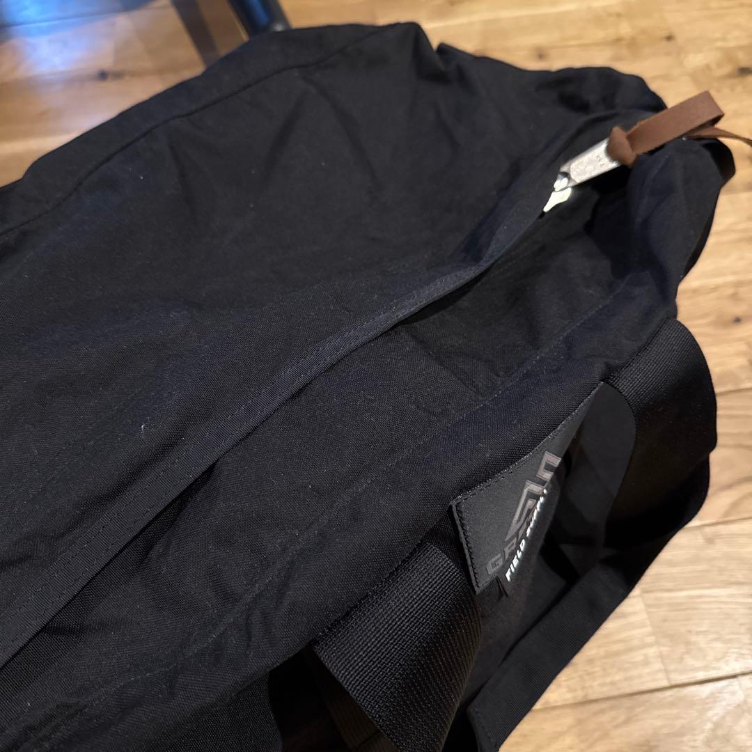 GREGORY FIELD SUPPLY ブラックボストンバッグ