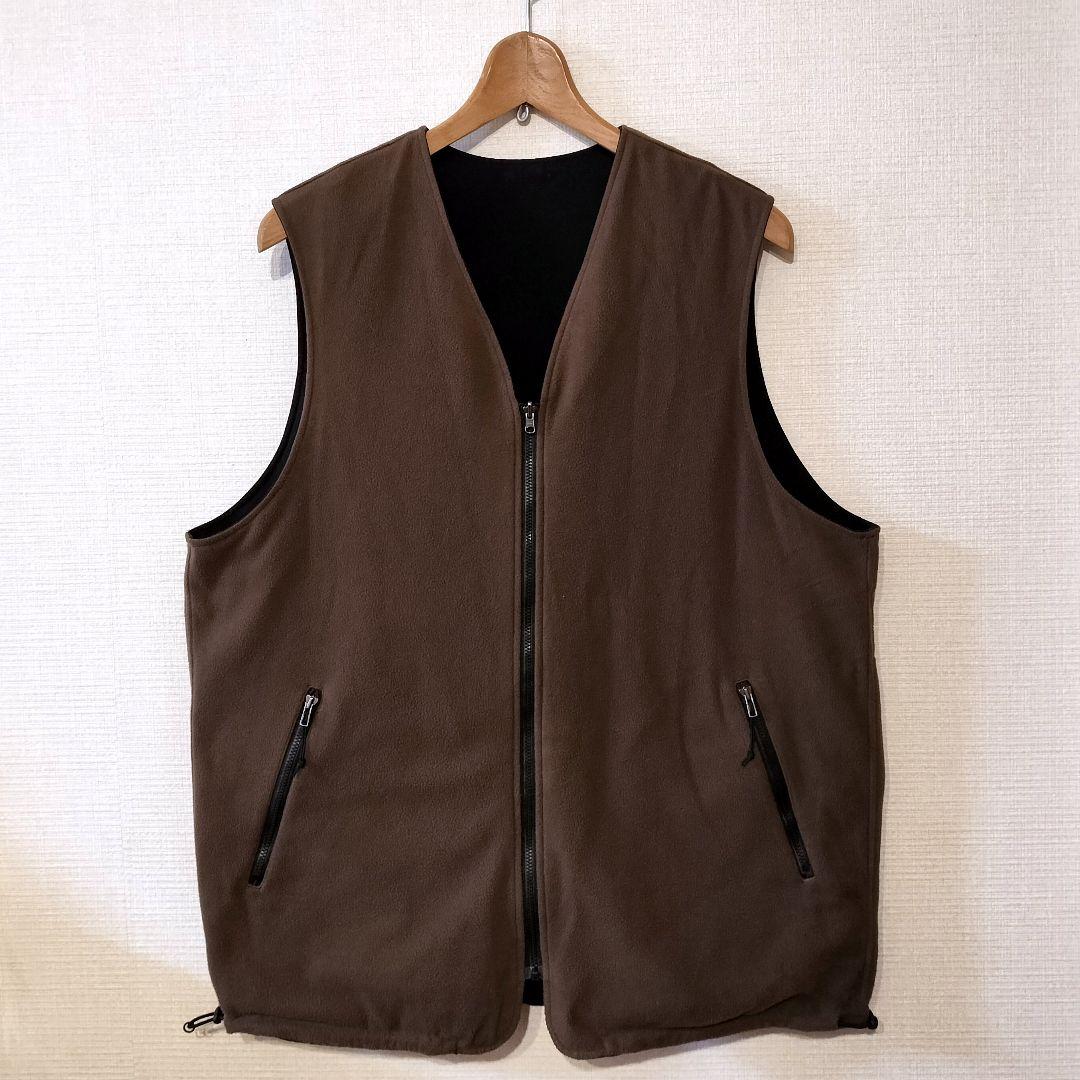Steven Alan / メモリー＆フリース リバーシブル ベスト